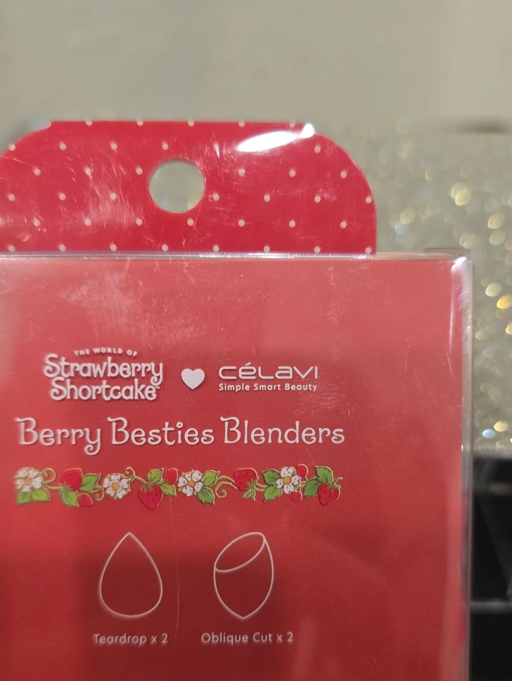 Célavi x Strawberry Shortcake Berry Besties Blending Sponges